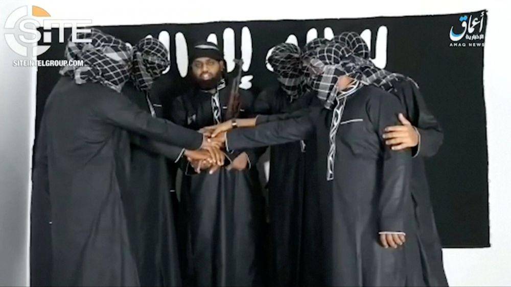 ANTARA FOTO/AMAQ via SITE INTEL GROUP/Handout via REUTERS TV