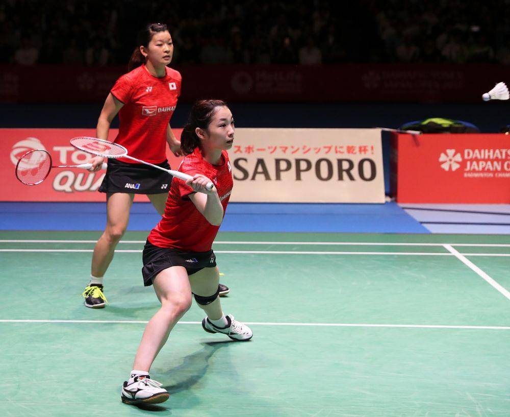 Ganda putri Jepang, Misaki Matsutomo/Ayaka Takahashi di ajang Japan Open 2019. bwfbadminton.com