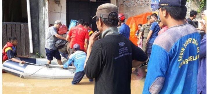 Twitter / BPBD DKI Jakarta