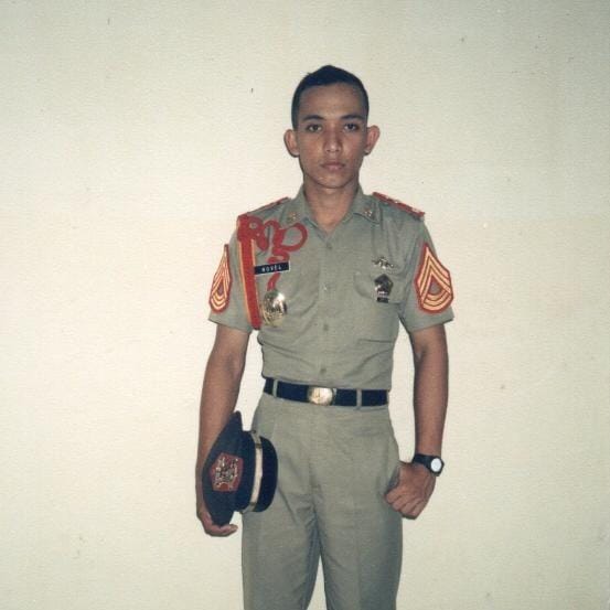 (Novel Baswedan ketika baru masuk Akpol) Dokumentasi pribadi