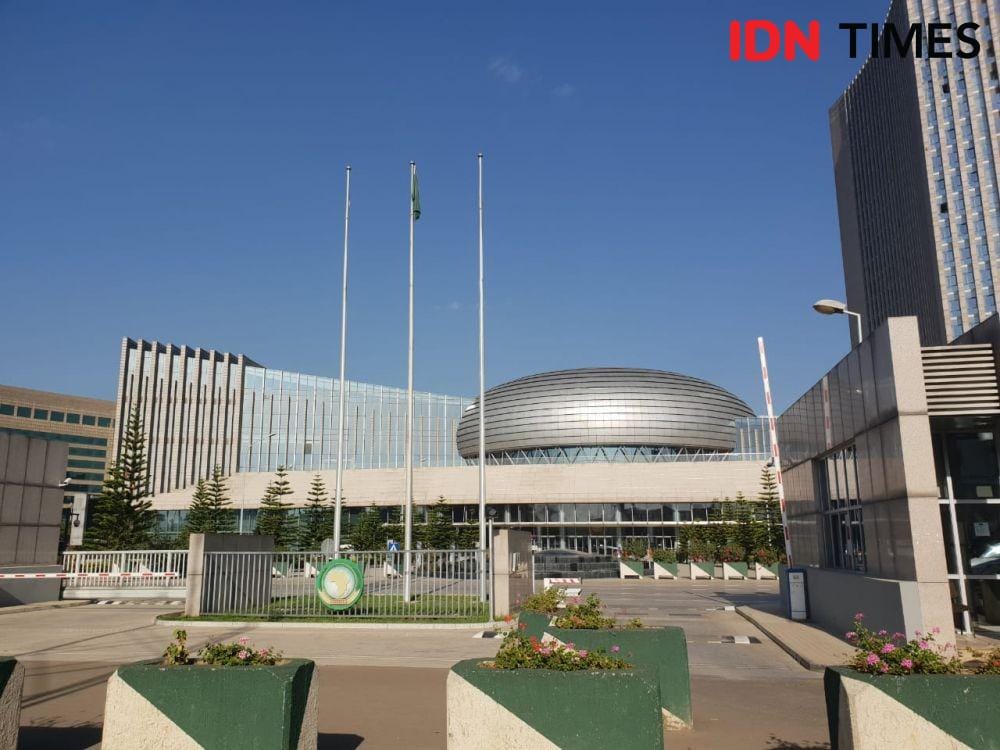 (Kantor Pusat Komisi Uni Afrika) IDN Times/Uni Lubis