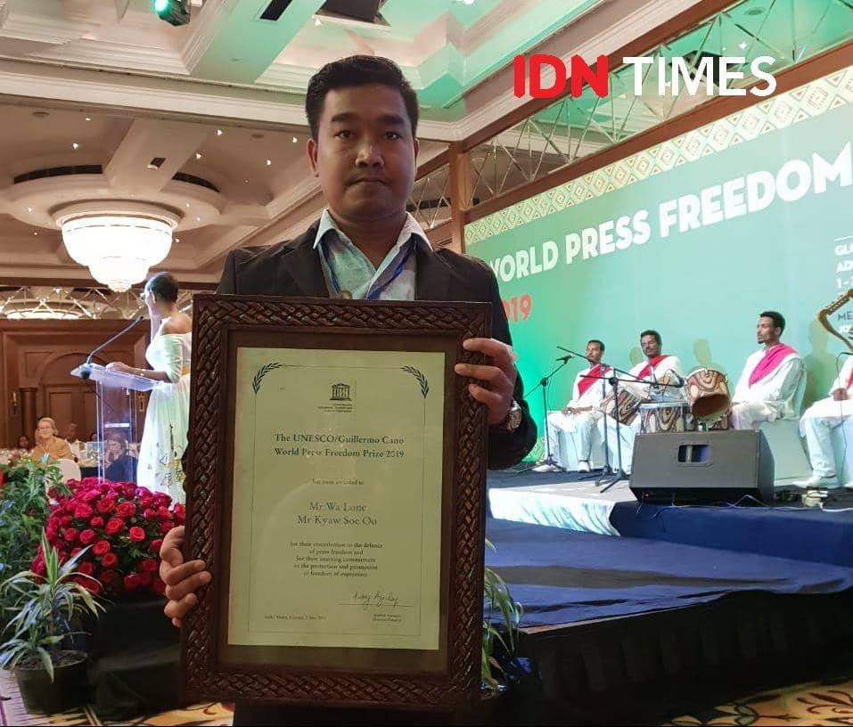 (Peringatan hari pers sedunia di Ethiopia) IDN Times/Uni Lubis