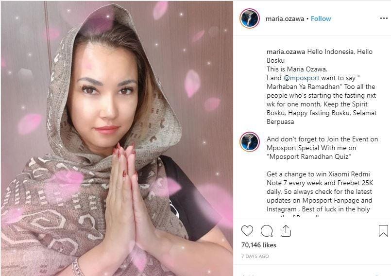 Instagram.com/mariaozawa/