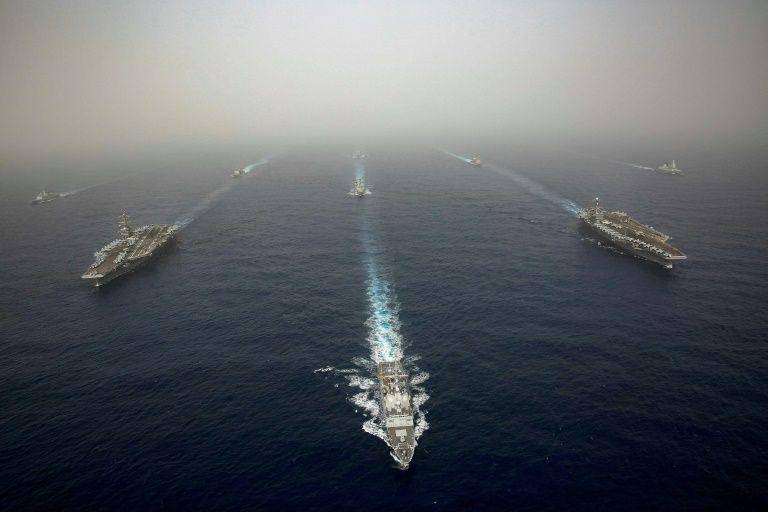 Navy Office of Information/AFP/Jeremiah Bartelt