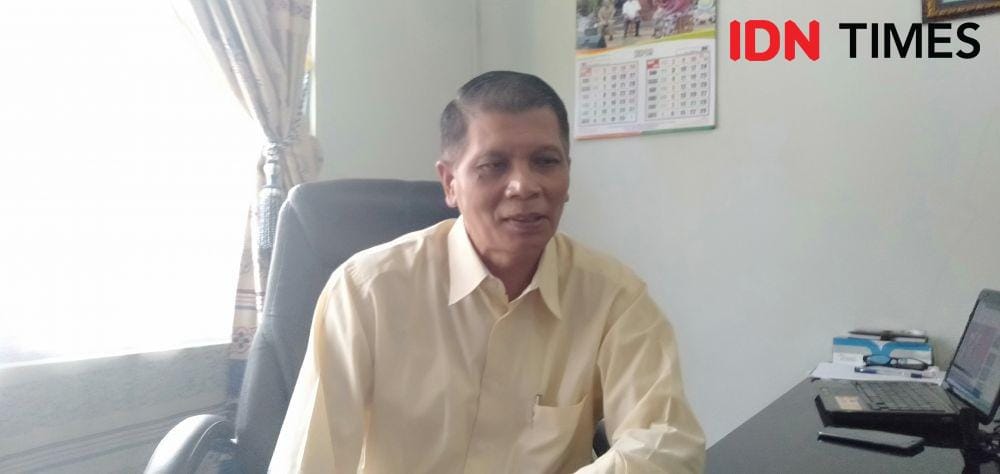 Kepala Disnakertrans Bantul, Sulistiyanta. IDN Times/Daruwaskita