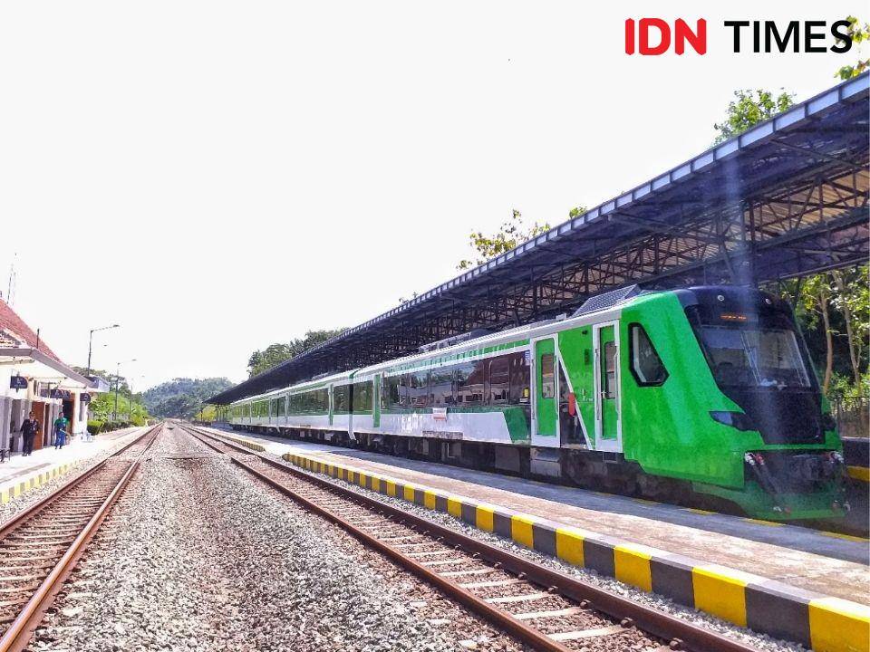 Kereta Bandara. IDN Times/Holy Kartika