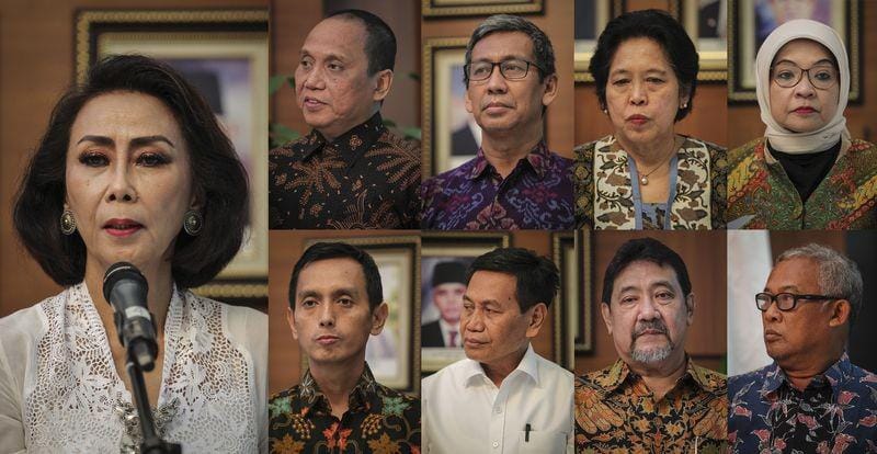 (Pansel calon pimpinan KPK periode 2019-2023) ANTARA FOTO/Dhemas Reviyanto