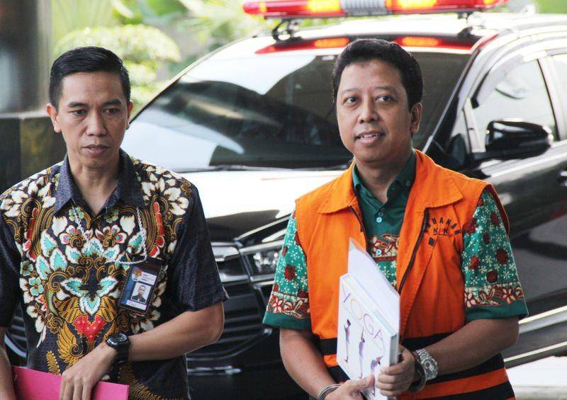 (Mantan Ketum PPP Muhammad Romahurmuziy) ANTARA FOTO/Reno Esnir