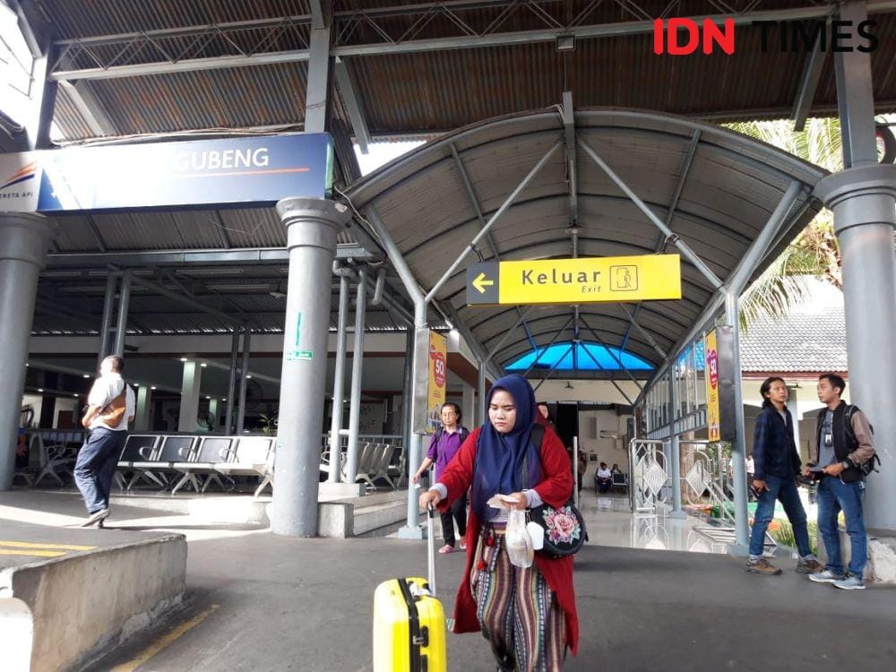 Stasiun Gubeng, Surabaya. IDN Times/Fitria Madia