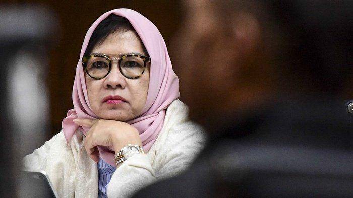 (Eks Direktur Utama PT Pertamina Karen Agustiawan) ANTARA FOTO/Hafidz Mubarak