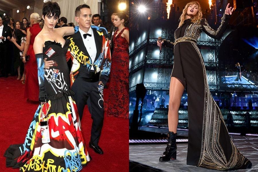 instagram.com/katyperry & instagram.com/taylorswift