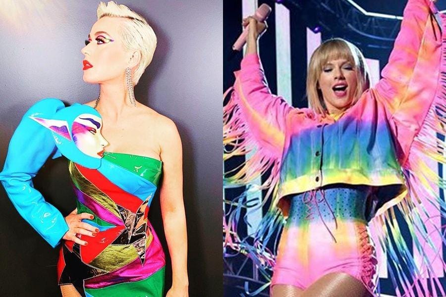 instagram.com/katyperry & instagram.com/taylorswift