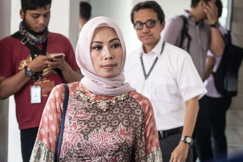 (General Manager PT Humpuss Transportasi Kimia, Asty Winasti) ANTARA FOTO/Aprilio Akbar