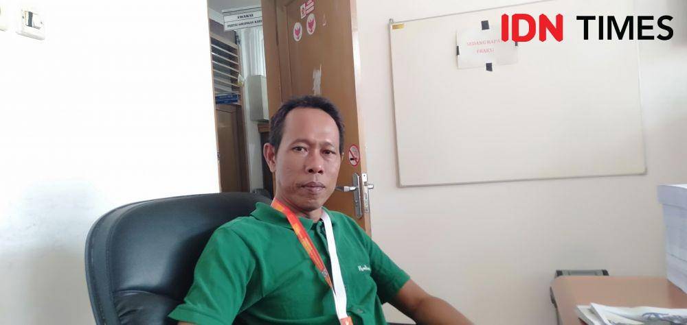 Sekretaris DPC Gerindra Bantul Darwinto. IDN Times/Daruwaskita