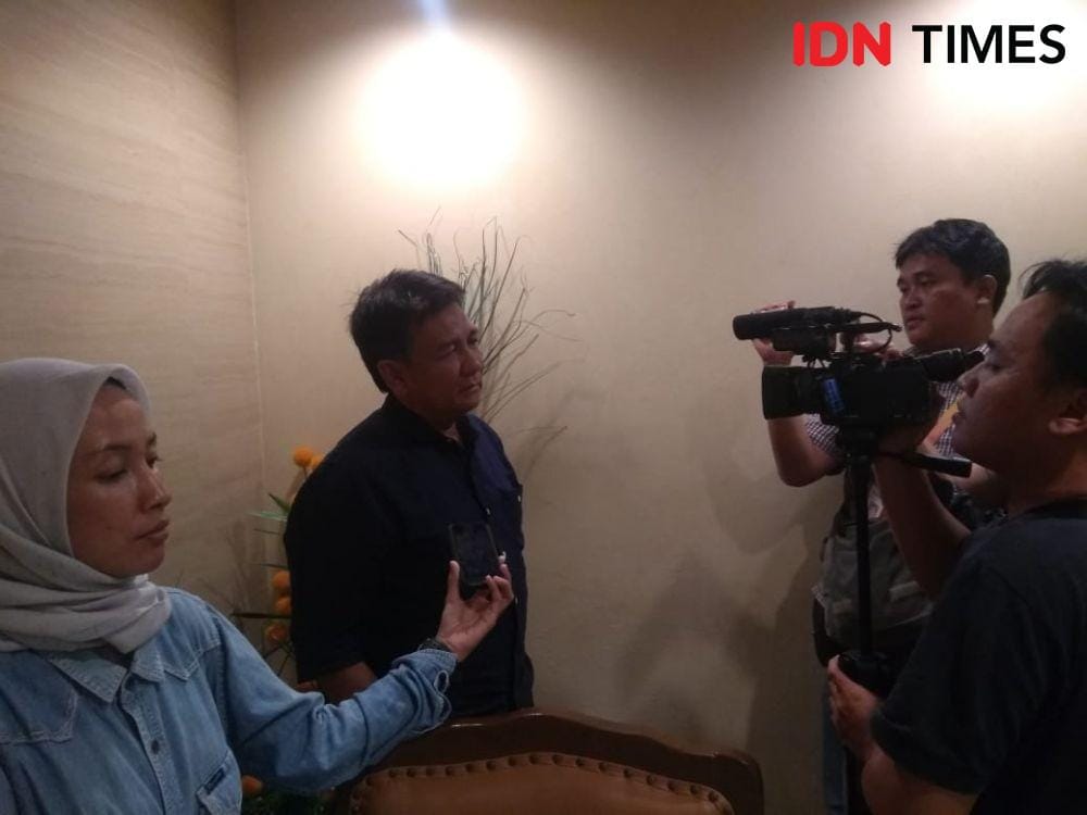 Plt Ketua KONI Sumsel, Dhennie Zainal (IDN Times/Feny Maulia Agustin)