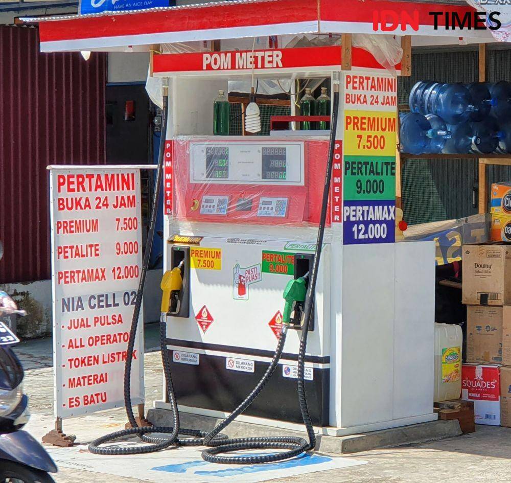 Pertamini atau pom mini (IDN Times/Mela Hapsari)
