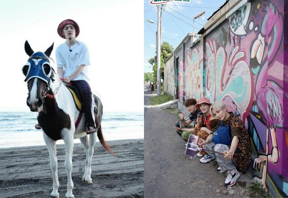 Lokal Banget, 11 Potret Boyband Korea SEVENTEEN Selama di Jogja