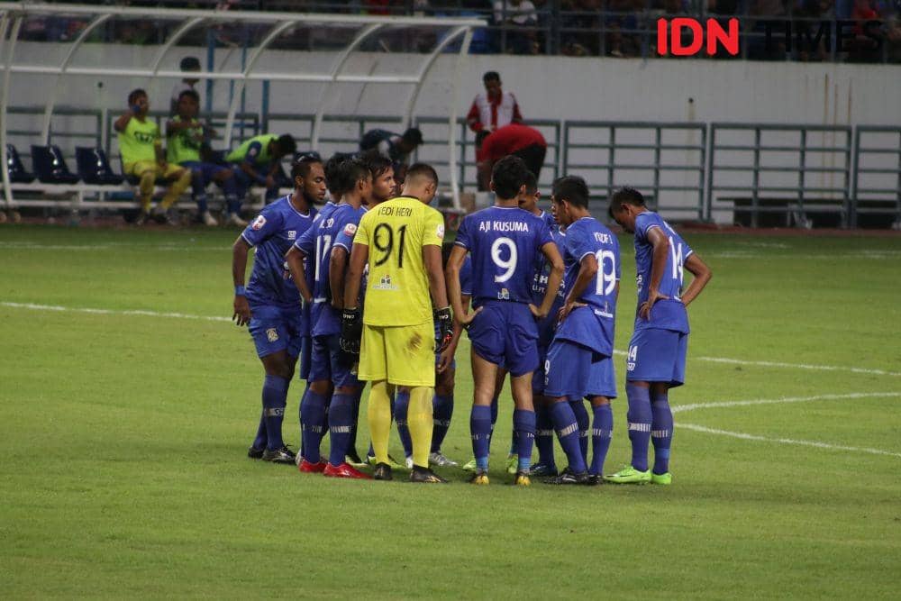 Stadion Batakan saat menggelar sebuah laga Persiba Balikpapan. IDN Times/Mela Hapsari
