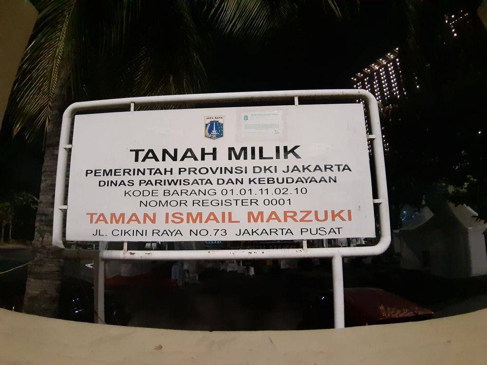 (Taman Ismail Marzuki) IDN Times/Gregorius Aryodamar P