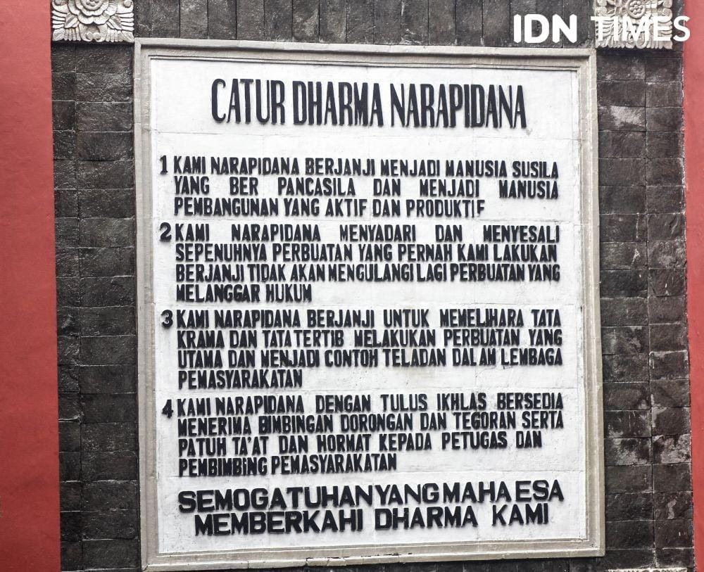 (Aturan yang harus dipatuhi oleh napi Lapas Sukamiskin) IDN Times/Galih Persiana
