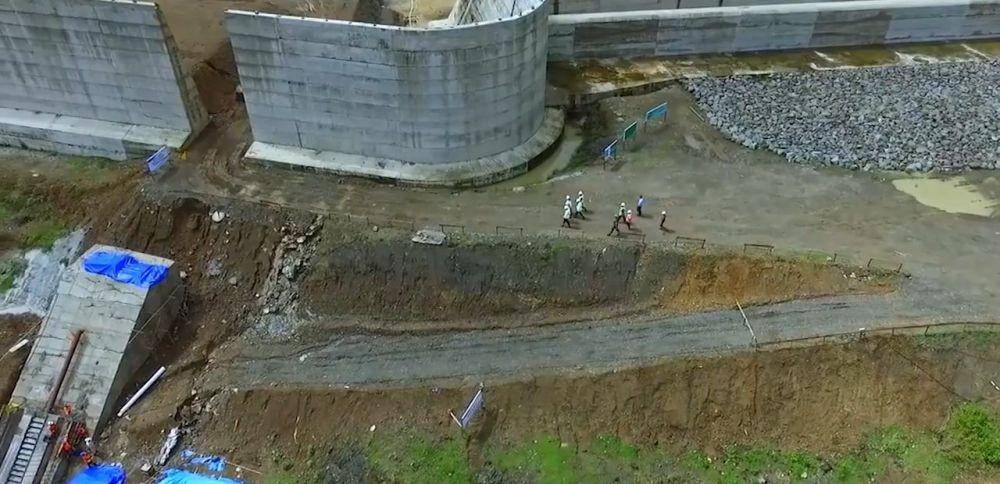 Proyek Wijaya Karya di Bendungan Paselloreng, Sulsel/WIjaya Karya (WIKA)
