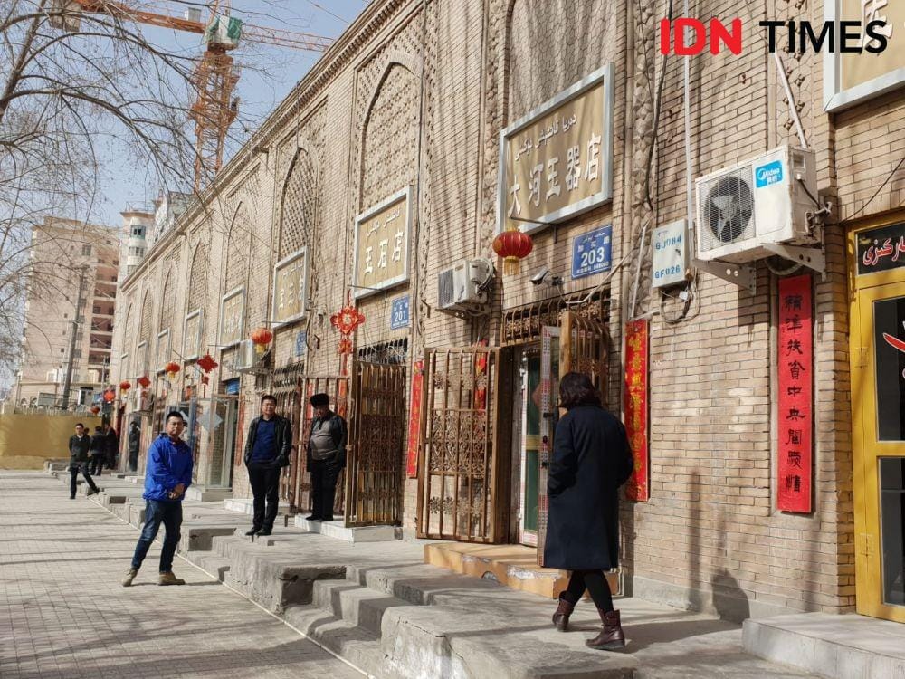 Warga Xinjiang, Tiongkok, 11 Juli 2019. (IDN Times/Uni Lubis)