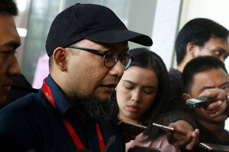 Penyidik senior KPK Novel Baswedan. (ANTARA FOTO/Rivan Awal Lingga)