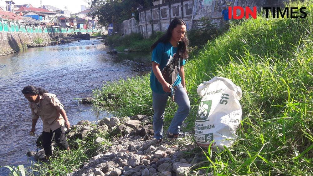 (Aksi masyarakat "Minggu Tanpa Plastik") IDN Times/Nindias Khalika