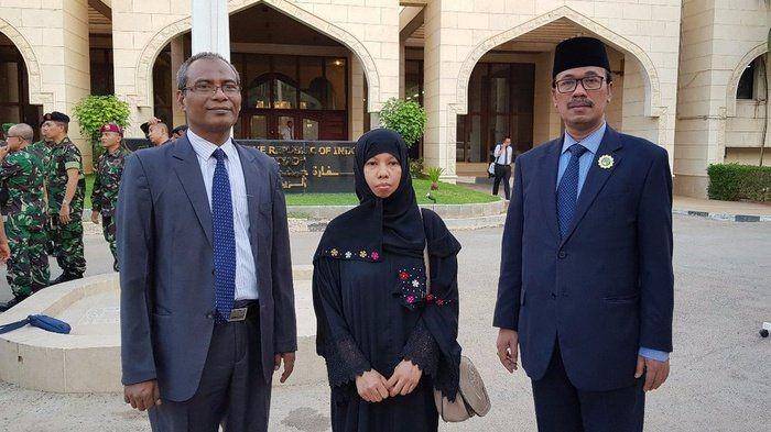 (Agus Maftuh Dubes RI untuk Arab Saudi (kanan)) Dok. KBRI Riyadh