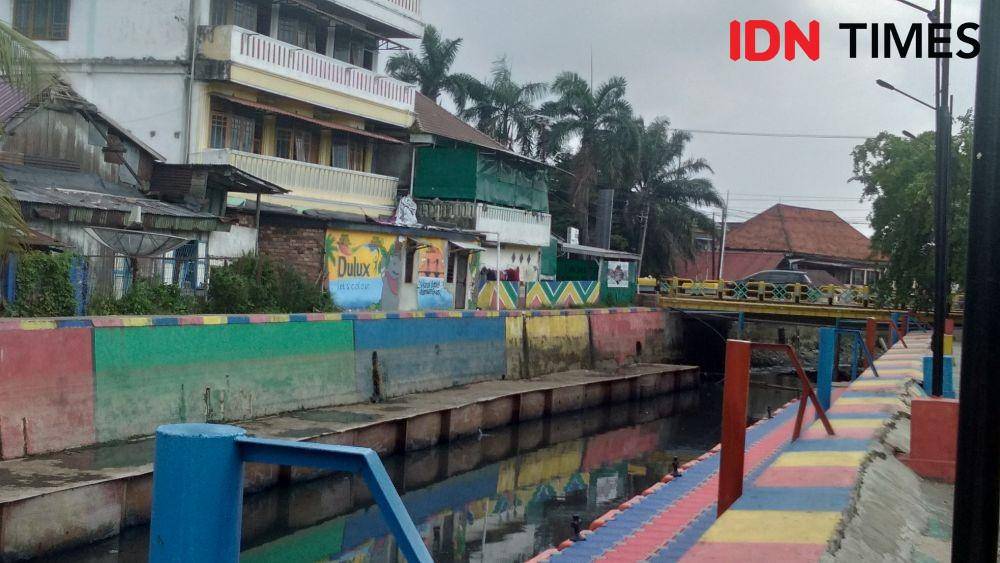 Sekanak Lambidaro, anak sungai Musi yang rencananya akan dikembalikan fungsinya (IDN Times/Feny Maulia Agustin)