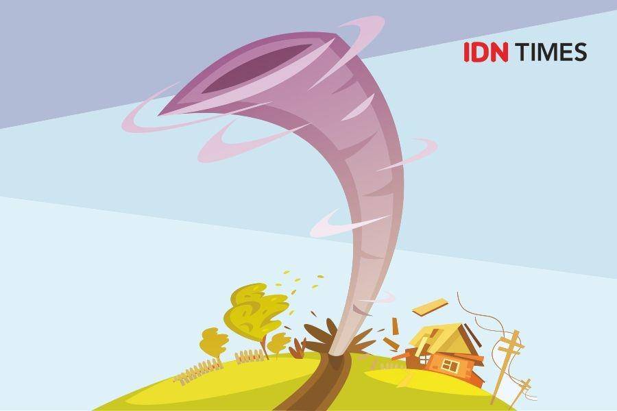 Ilustrasi angin kencang. IDN Times/Sukma Sakti