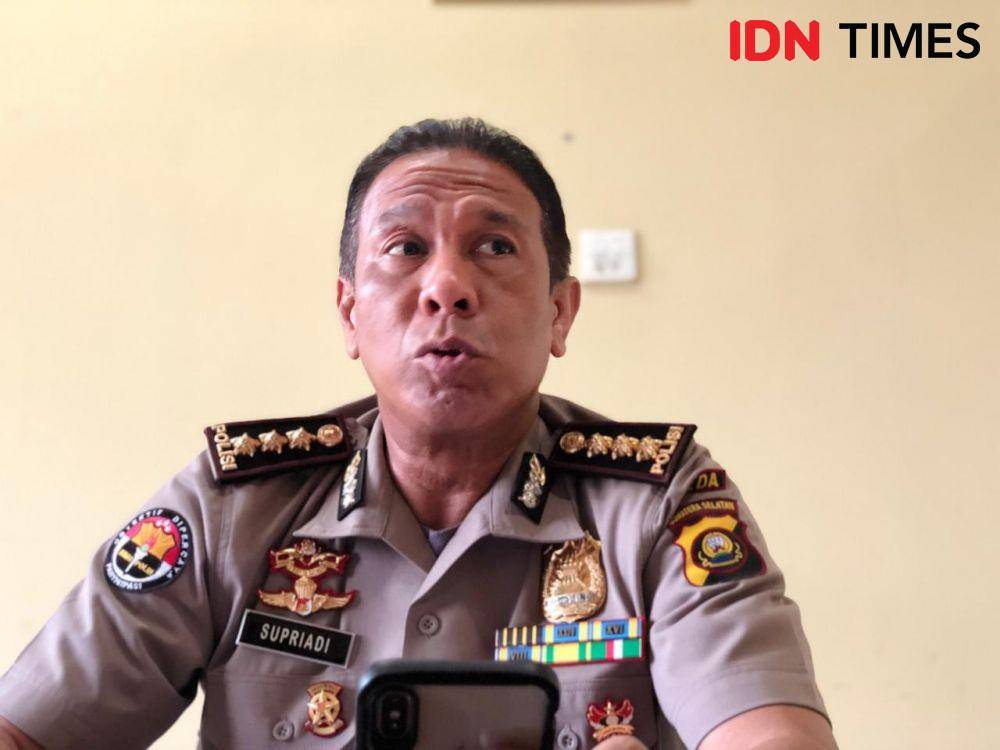 Kabid Humas Polda Sumsel, Kombes Pol Supriadi (IDN Times/Rangga Erfizal)