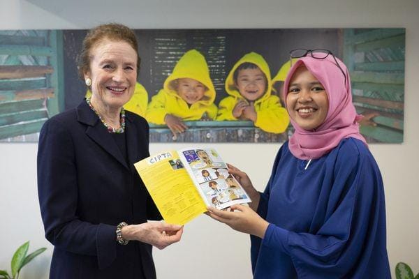 Rizka Raisa, kanan (Unicef)