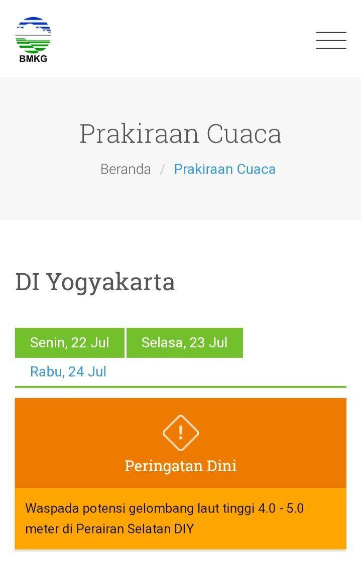 IDN Times/BMKG Yogyakarta
