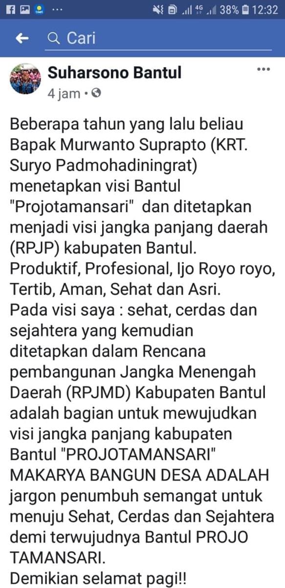 www.facebook.com/Suharsono Bantul