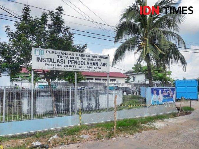 Kantor PDAM Tirta Musi Palembang (IDN Times/Feny Maulia Agustin)
