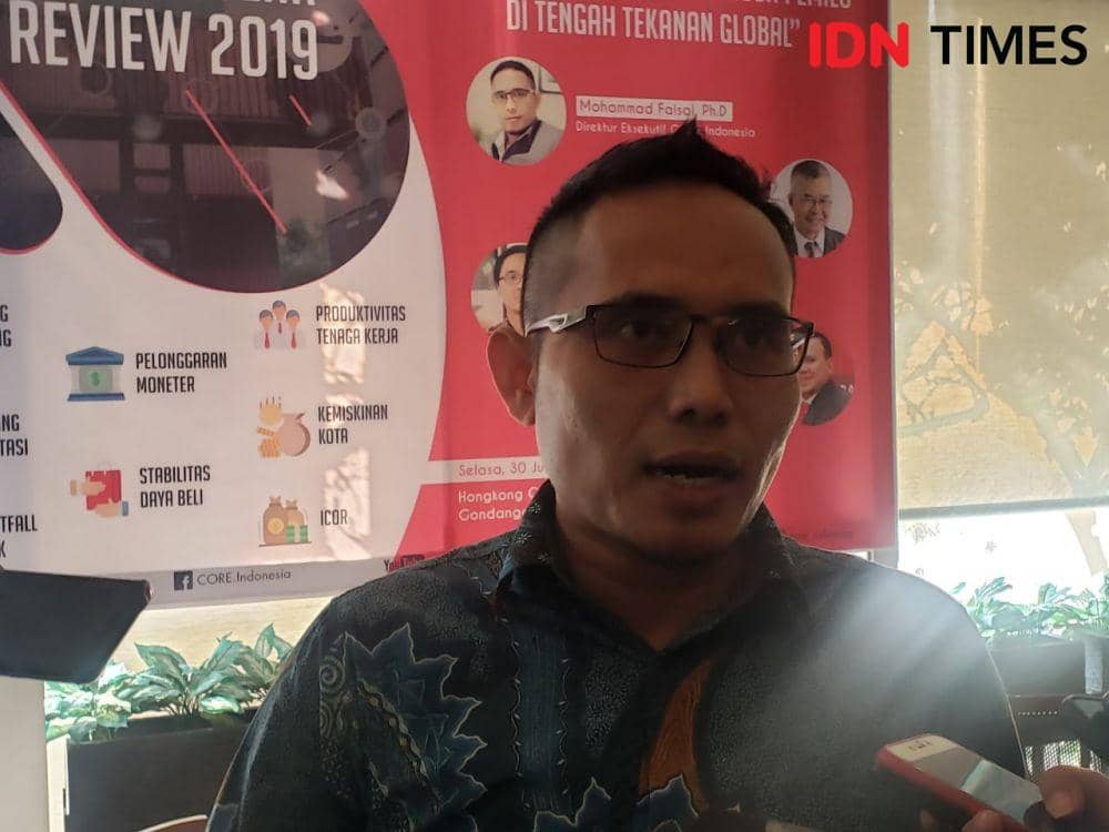 Direktur Eksekutif  CORE Indonesia, Mohammad Faisal 30 Juli 2019