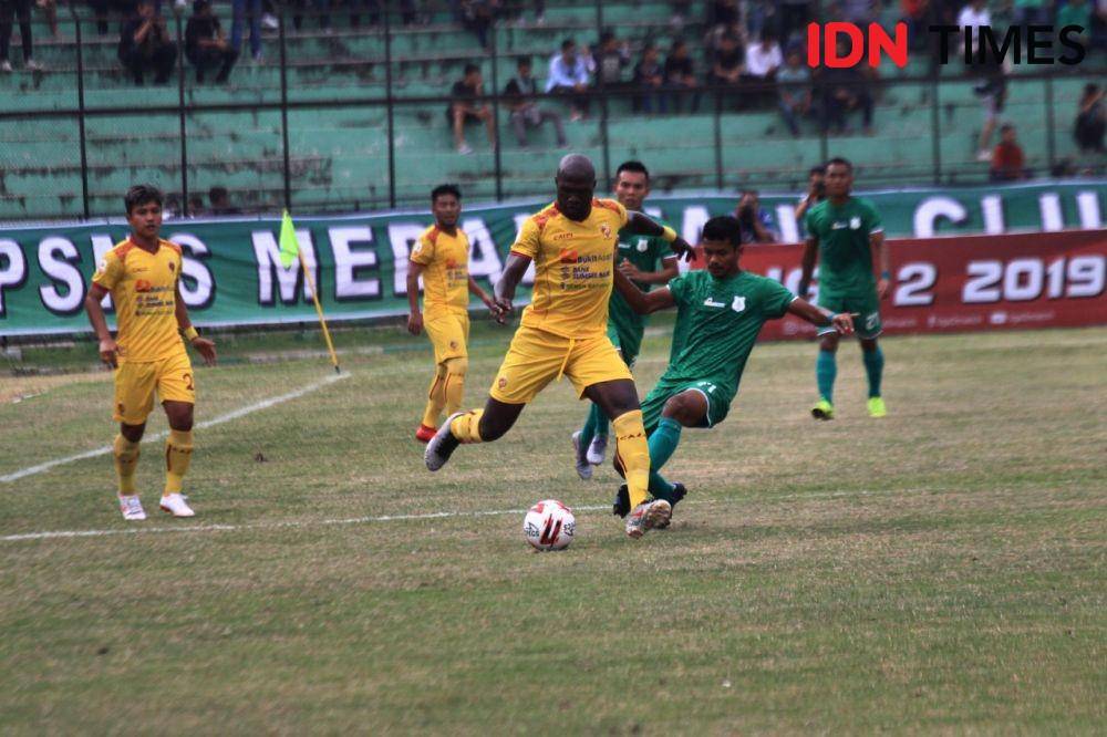 Ilustrasi pertandingan Sriwijaya FC di Liga 2 2019 (IDN Times/Feny Maulia Agustin)