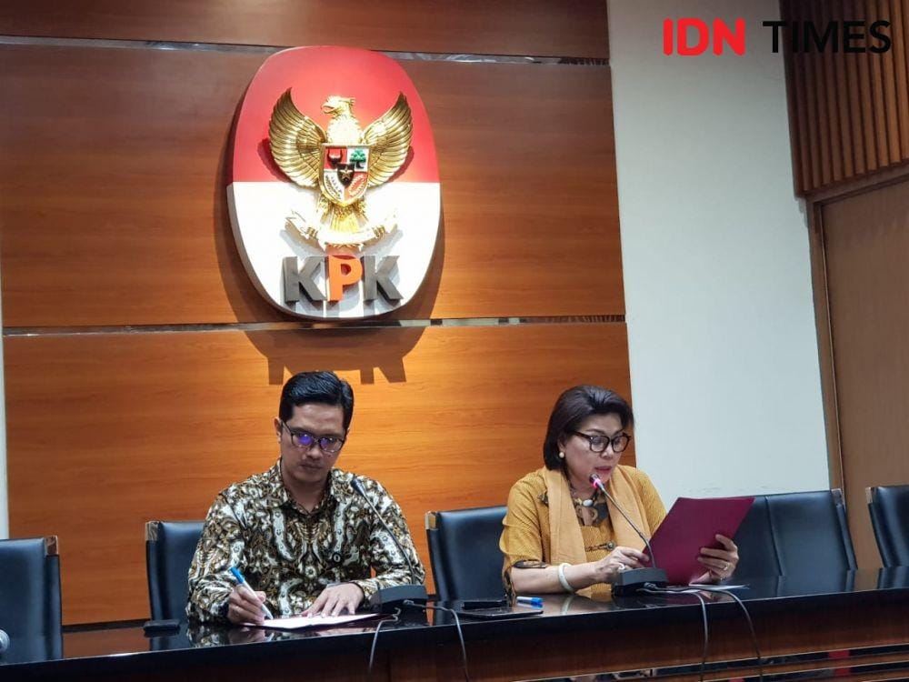 (Wakil Ketua KPK Basaria Panjaitan dan Juru bicara KPK, Febri Diansyah) IDN Times/Santi Dewi