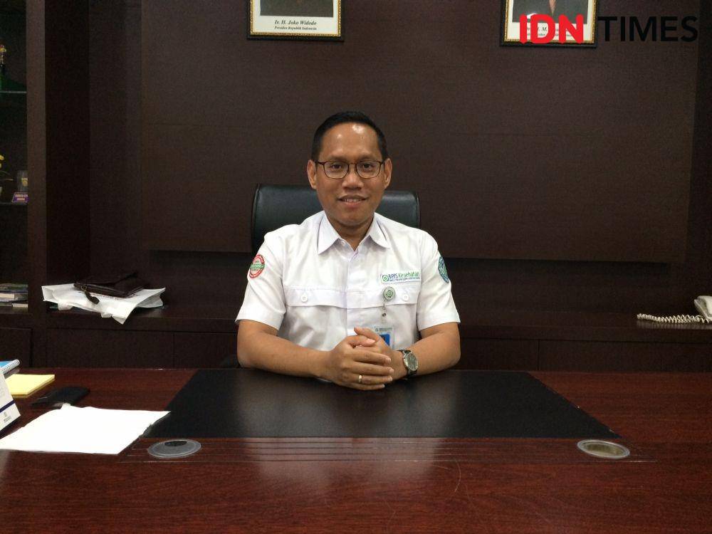Kepala Kantor Cabang Utama BPJS Kesehatan, Octavianus Ramba (IDN Times/Yuda Almerio)