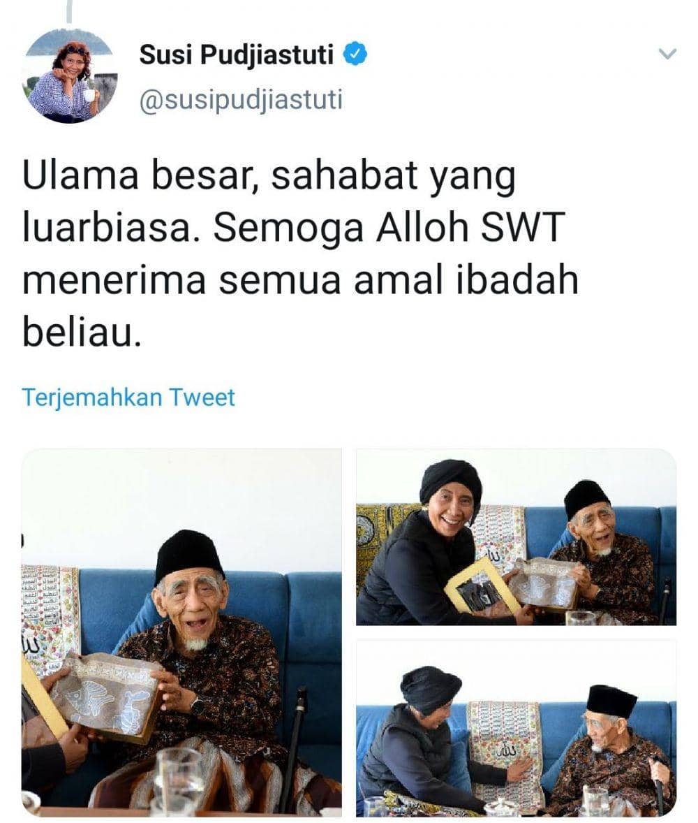 Twitter @susipudjiastuti