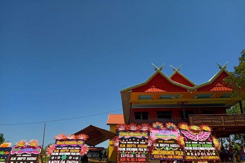 Rumah orangtua Hedar di Barru (ANTARA/HO/Zulkifli)