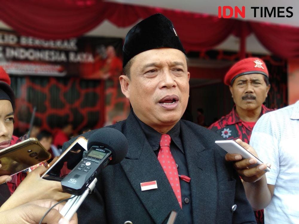 Ketua DPC PDIP Bantul, Joko Purnomo. IDN Times/Daruwaskita