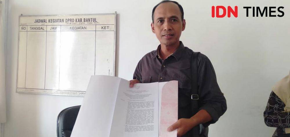 Bendahara DPC PKB Bantul, Agus Salim. IDN Times/Daruwaskita