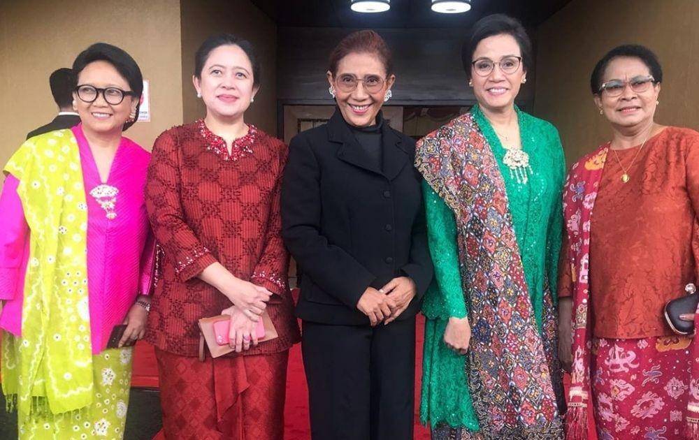(Menteri Kelautan dan Perikanan Susi Pudjiastuti <tengah>) www.instagram.com/@smindrawati