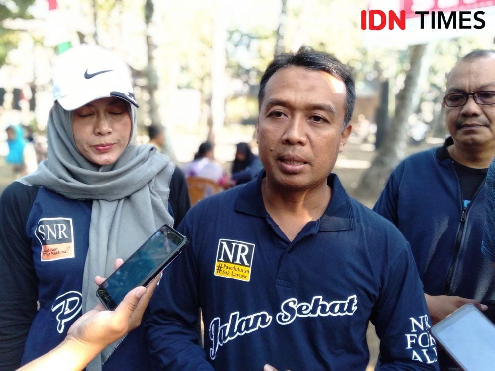 Ketua DPC Partai Demokrat Bantul Nur Rakhmad. IDN Times/Daruwaskita