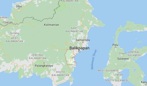 (Keberadaan Kerajaan Paser Balengkong di Kabupaten Paser, Kaltim) Google Map