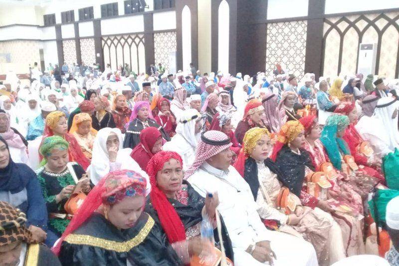 Jamaah Haji asal Kabupaten Sinjai  (ANTARA Foto/HO/Humas)