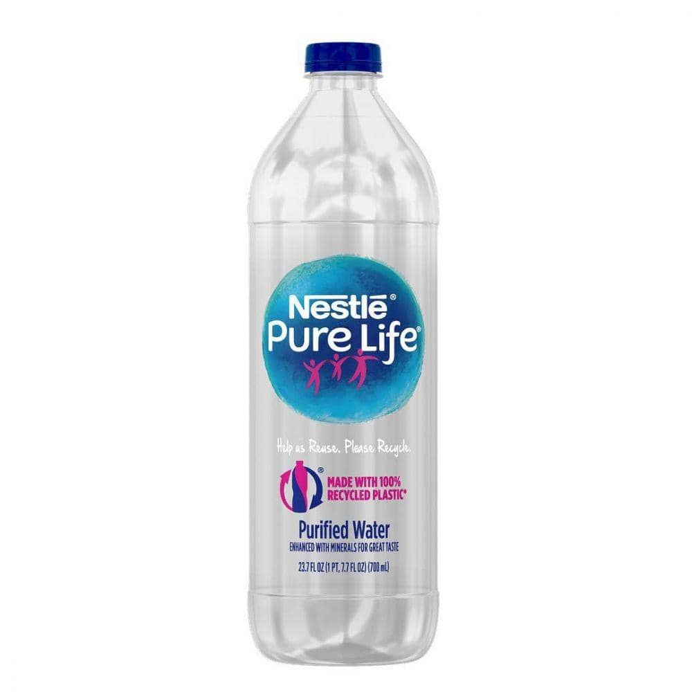 Air mineral bermerek Pure Life yang diproduksi oleh Nestle. instagram.com/Nestle