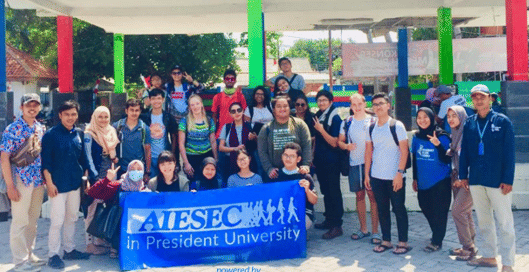 Humas AIESEC di President University